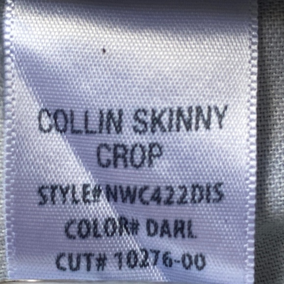 Hudson Jeans Women's Collin Low Rise Skinny Crop Size 28 - Picture 11 of 16